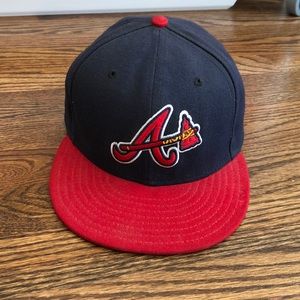 New Era MLB Atlanta Braves Fitted Baseball Cap